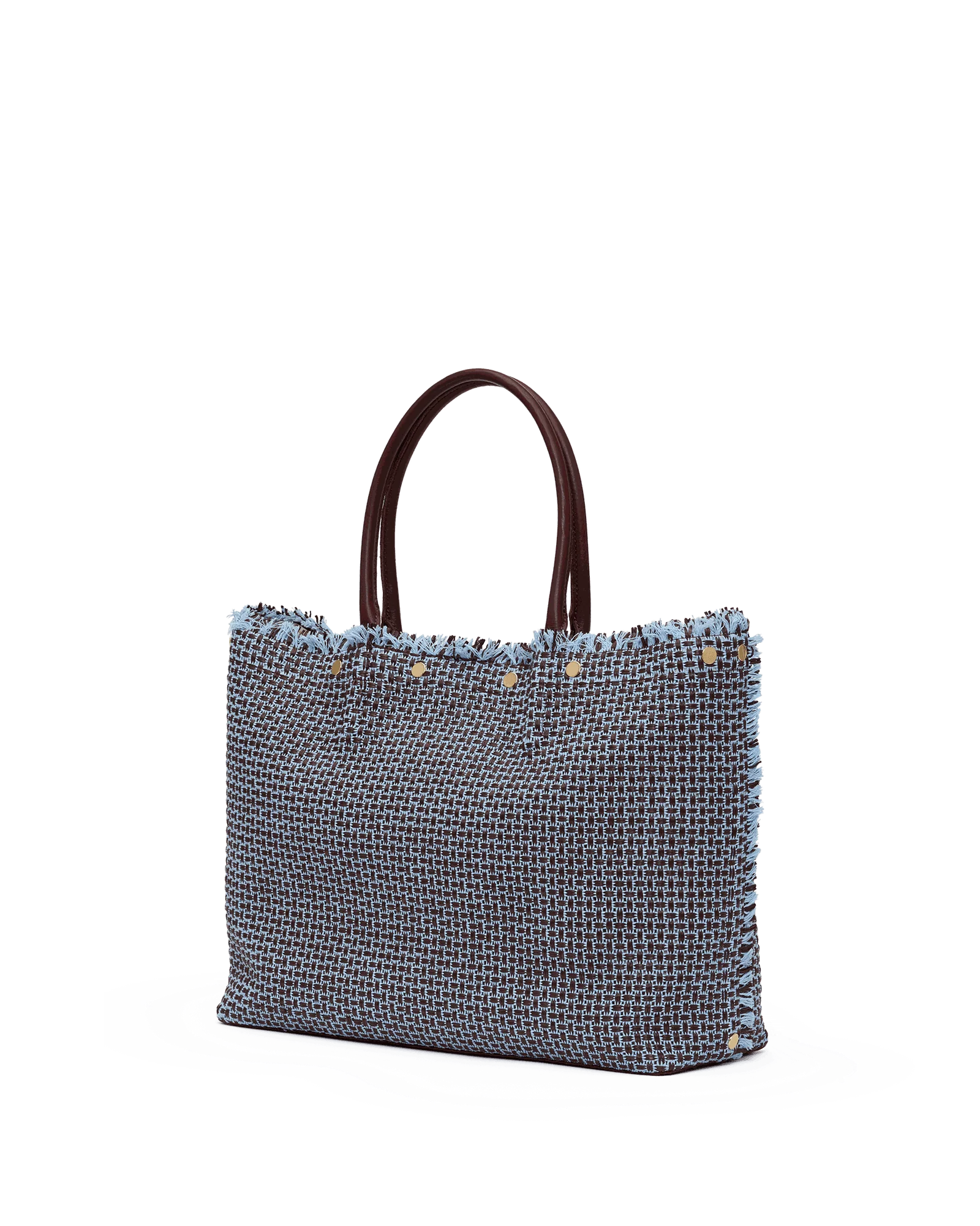 Olympia Tote | Blueberry Sorbet/Gold - Image 6