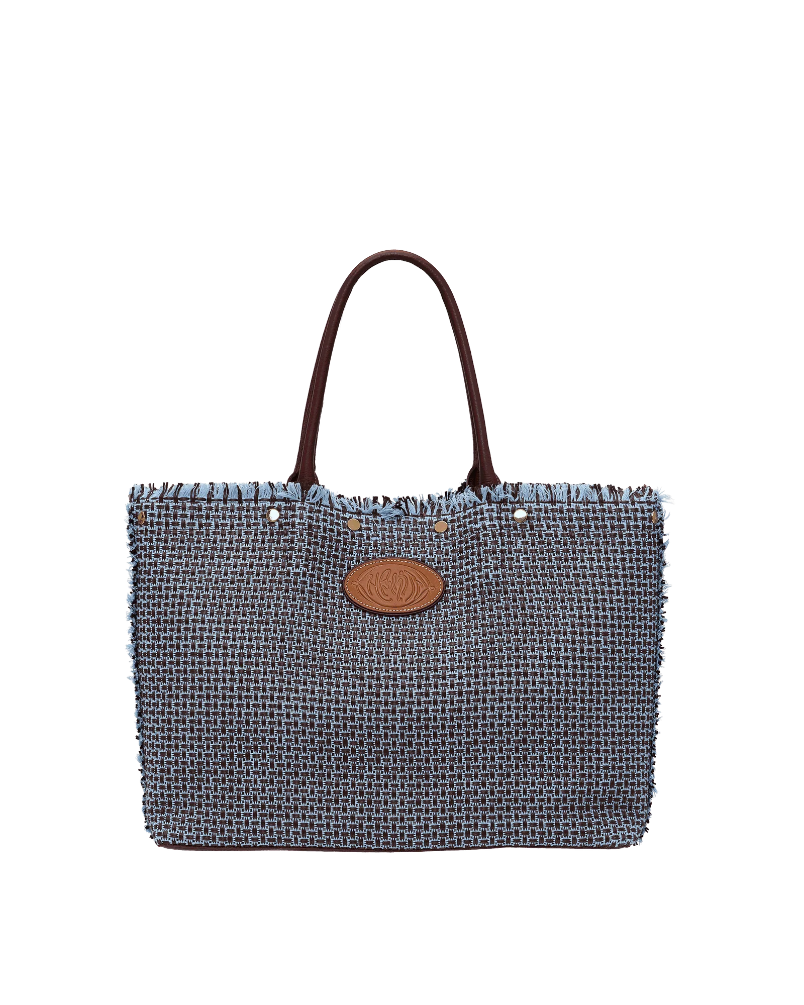 Olympia Tote | Blueberry Sorbet/Gold - Image 7