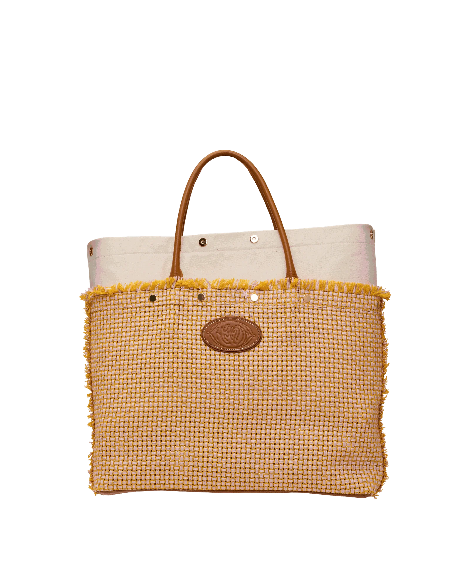 Olympia Tote | Pink Lemonade/Gold - Image 11
