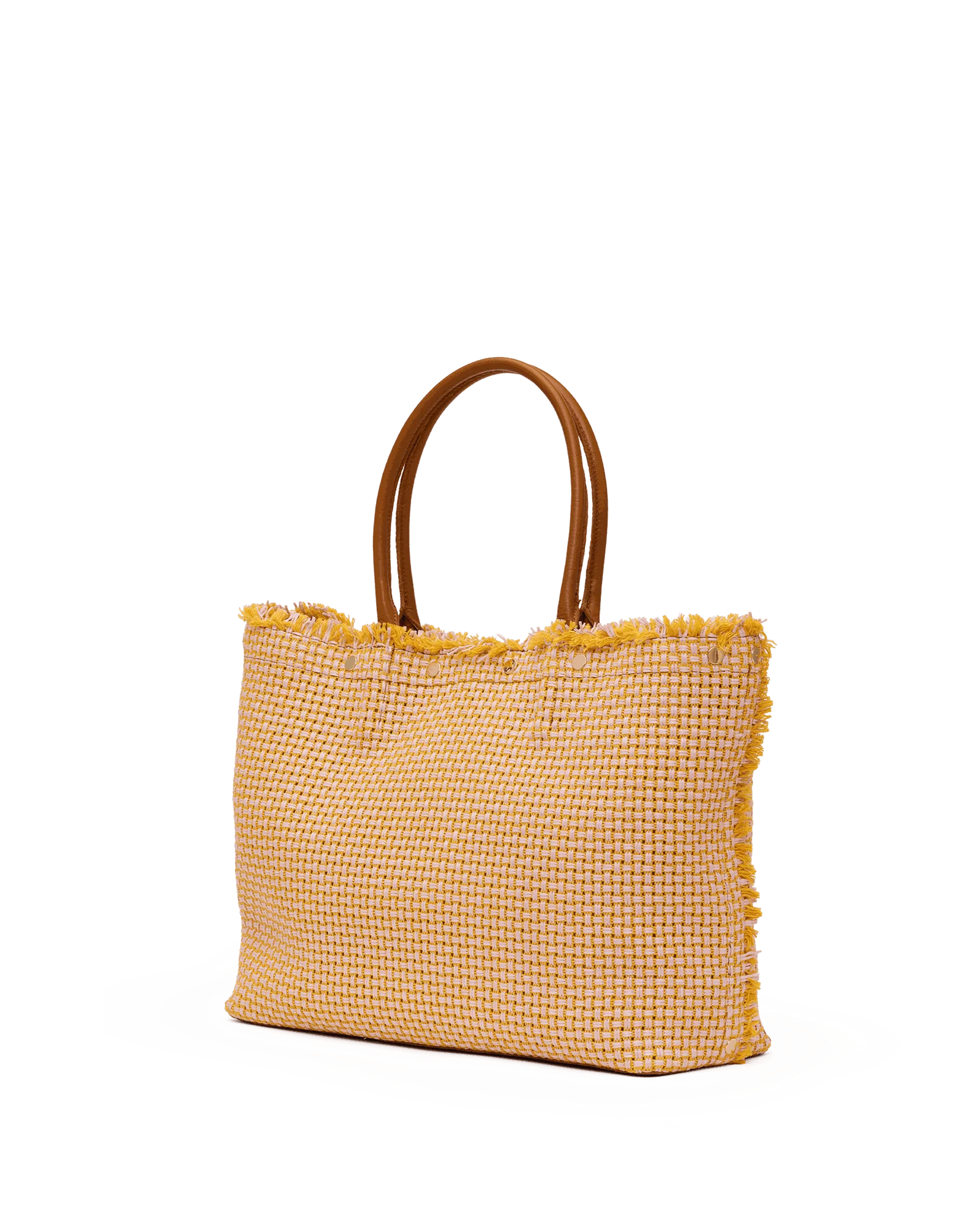 Olympia Tote | Pink Lemonade/Gold - Image 9