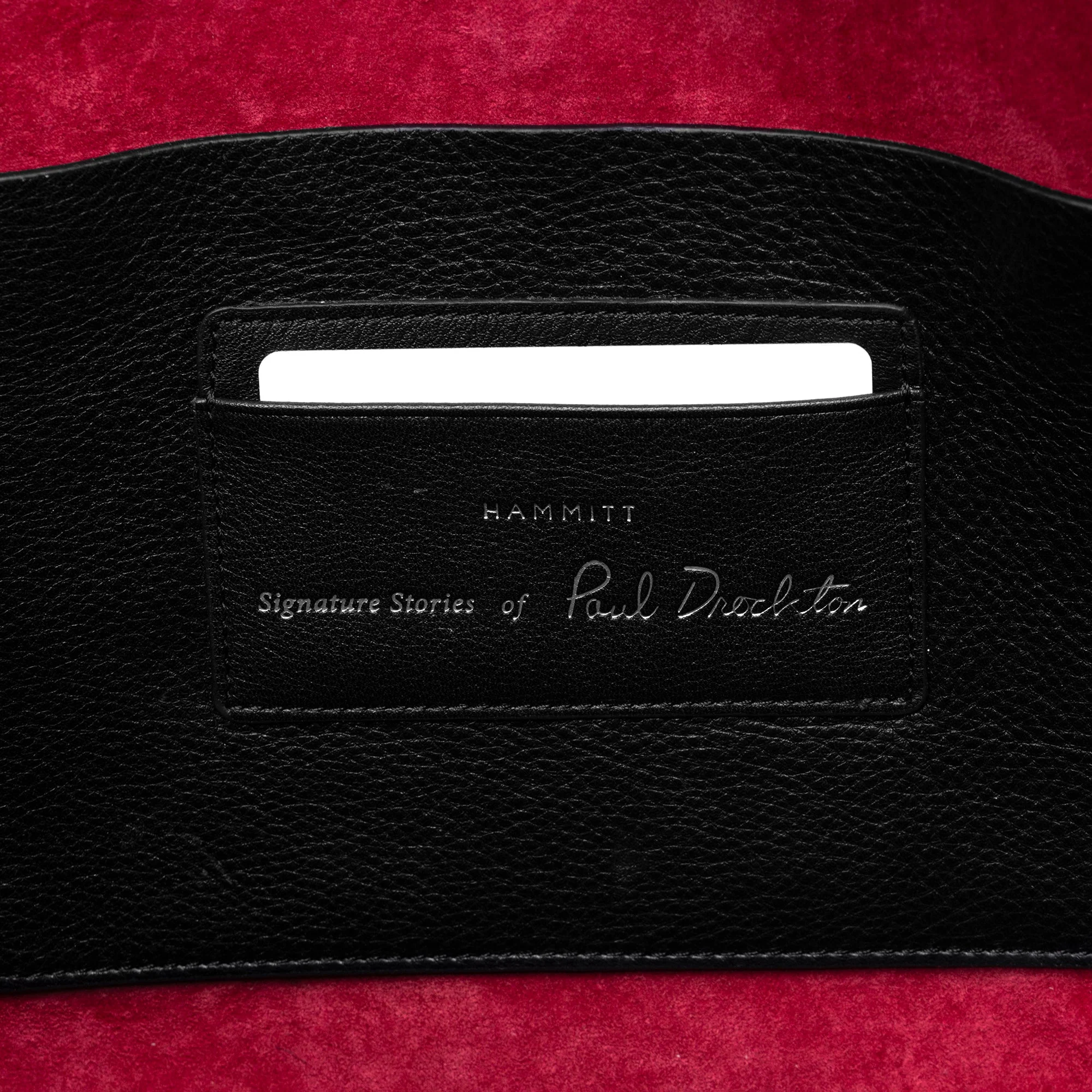 Paul | Black Press/Brushed Gold Red Zip | Lrg - Image 12