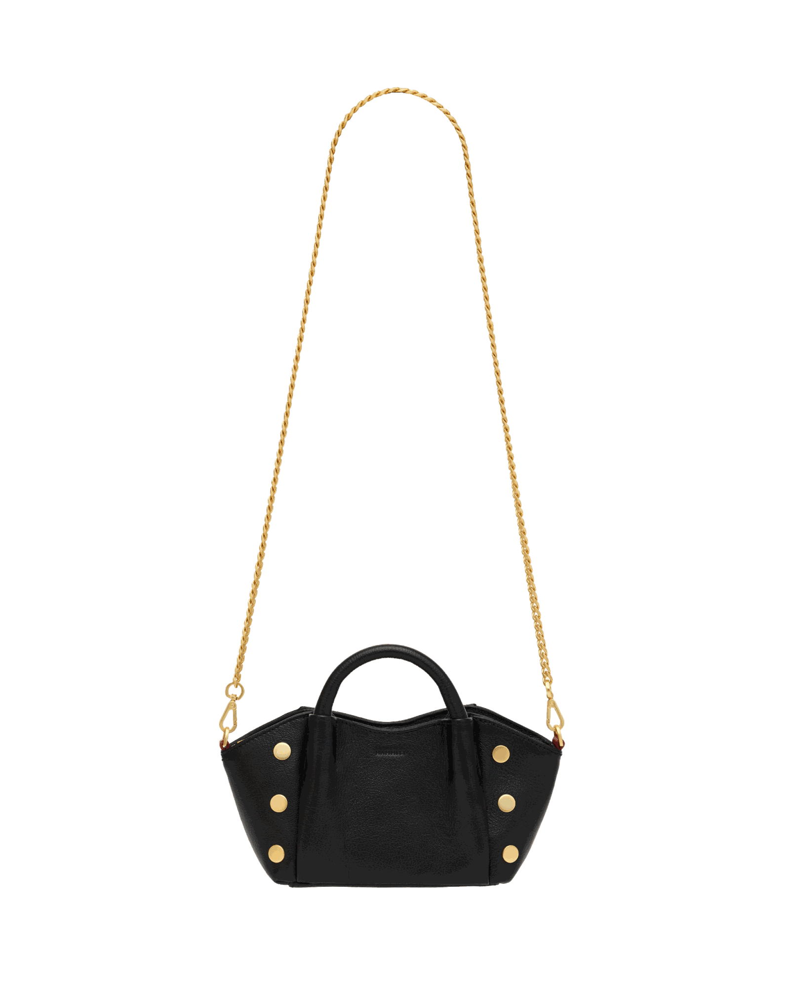 Paul | Black Press/Brushed Gold Red Zip | Mini - Image 10