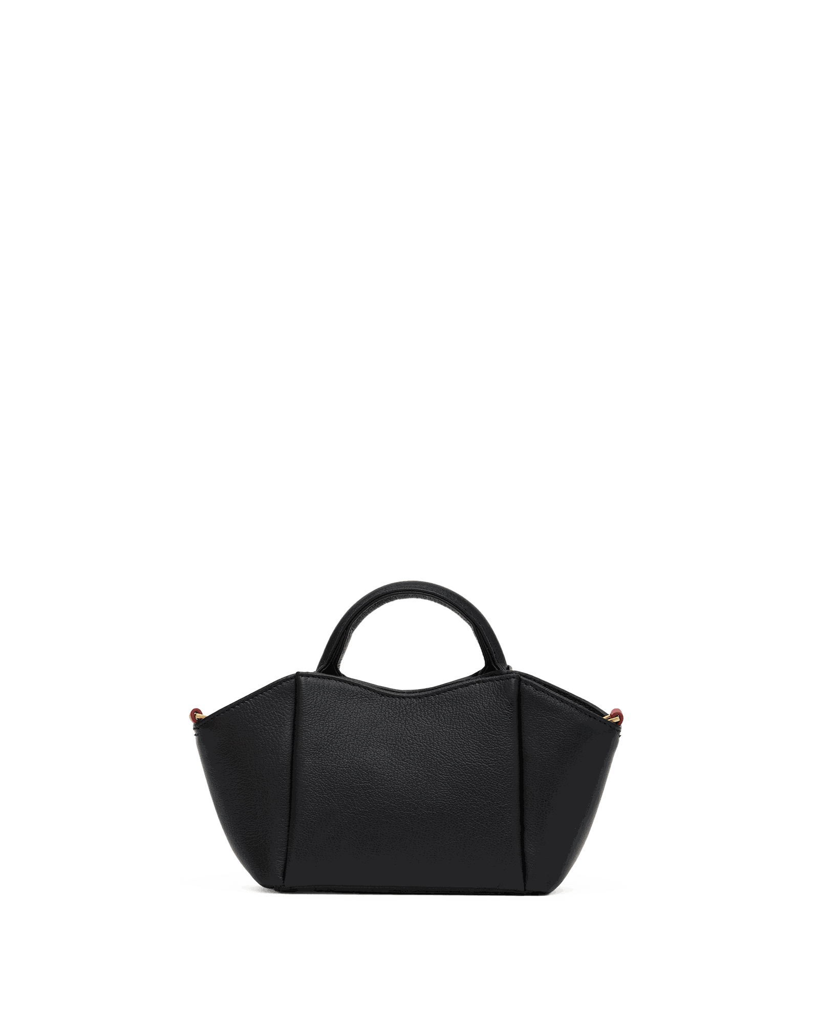 Paul | Black Press/Brushed Gold Red Zip | Mini - Image 9