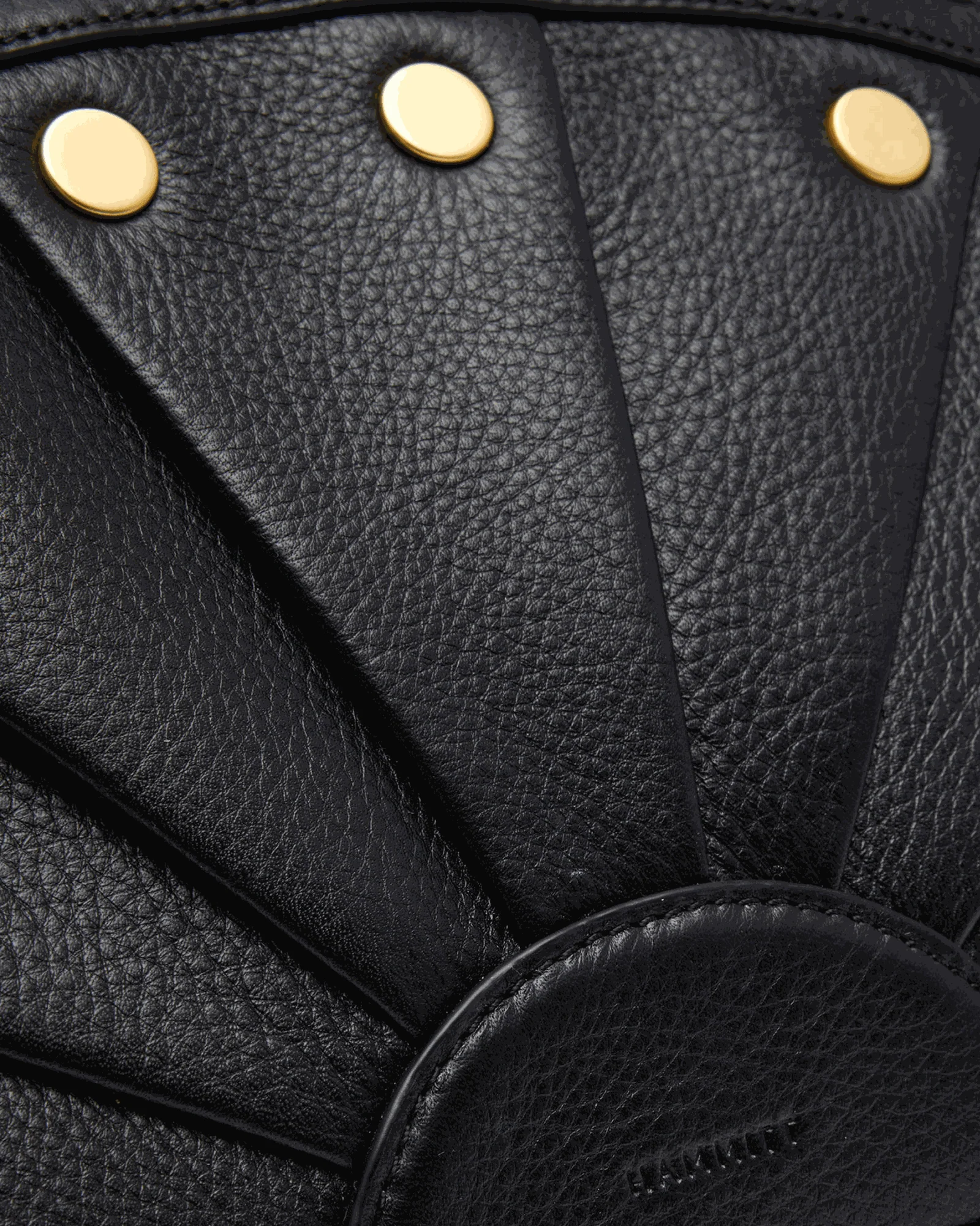 Shelley Clutch | Black/Brushed Gold - Image 14