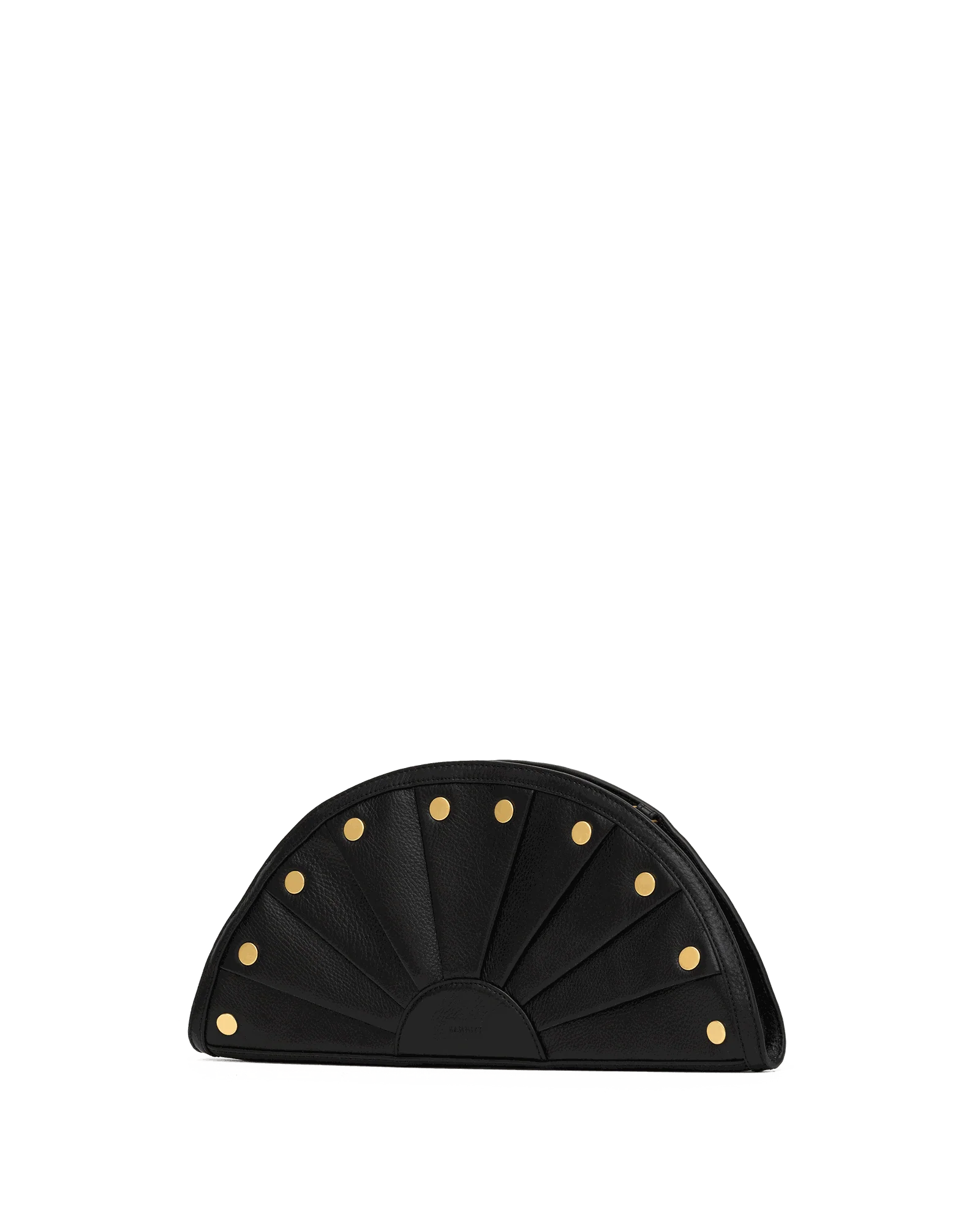 Shelley Clutch | Black/Brushed Gold - Image 3