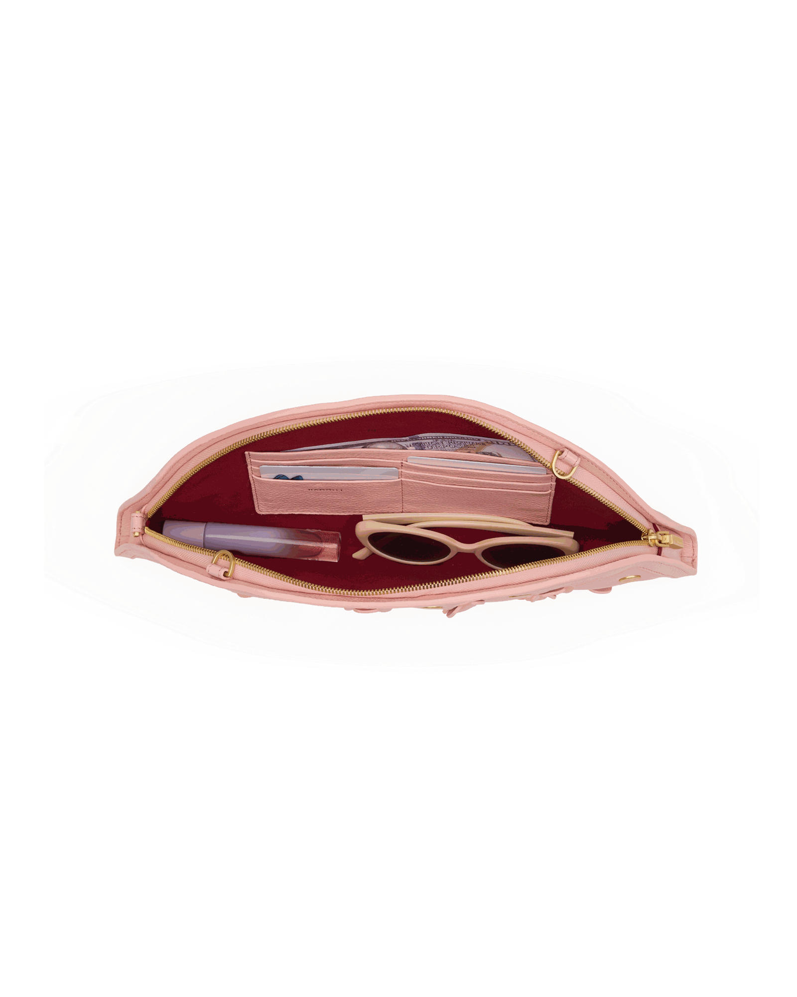Shelley Clutch | Flamingo Flora/Brushed Gold - Image 4