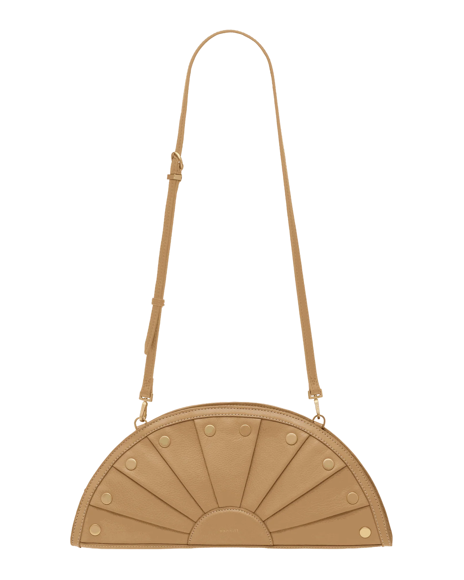 Shelley Clutch | Toasty Sand/Brushed Gold - Image 3