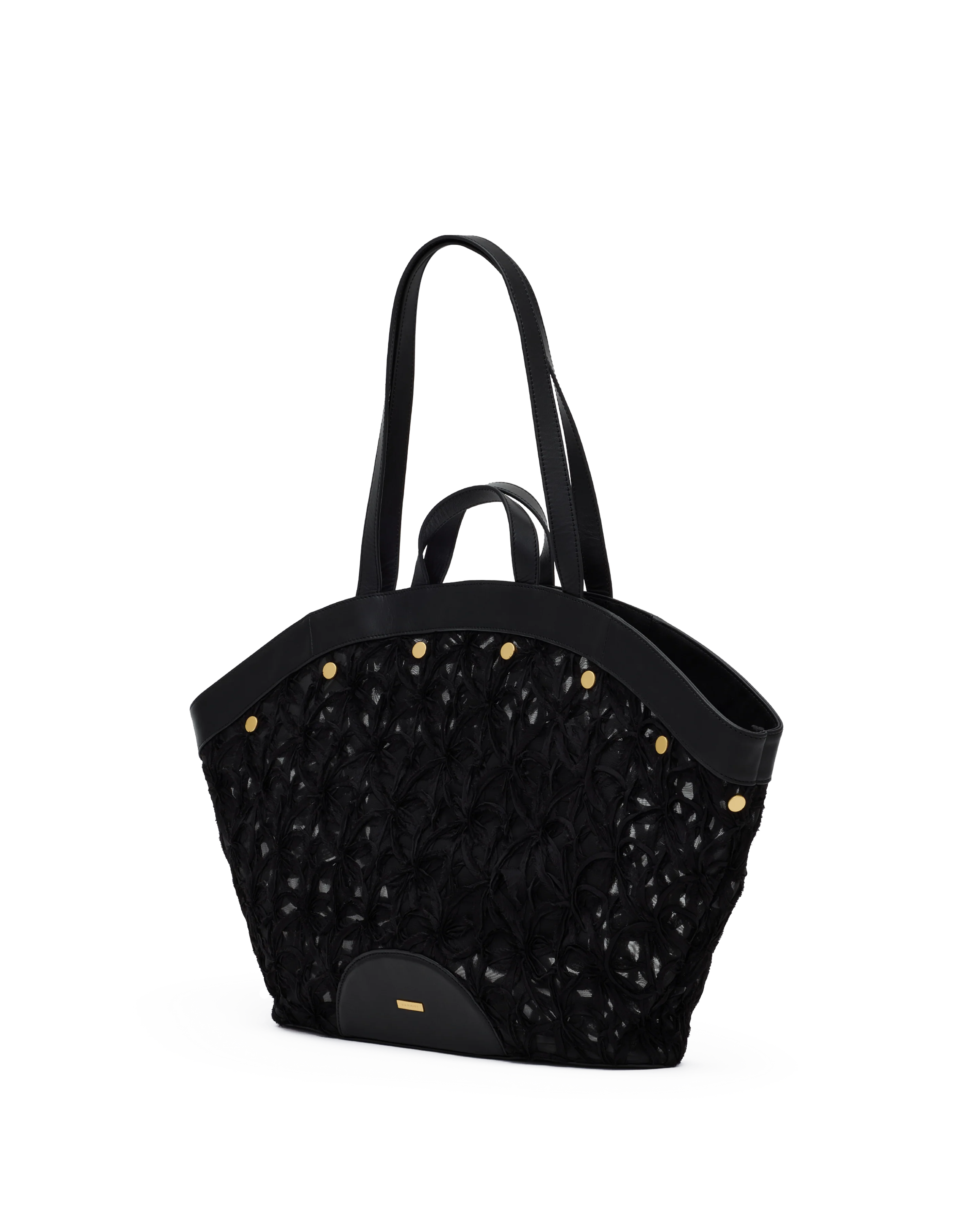 Shelley Resort Tote | Midsummer Night/Brushed Gold - Image 6