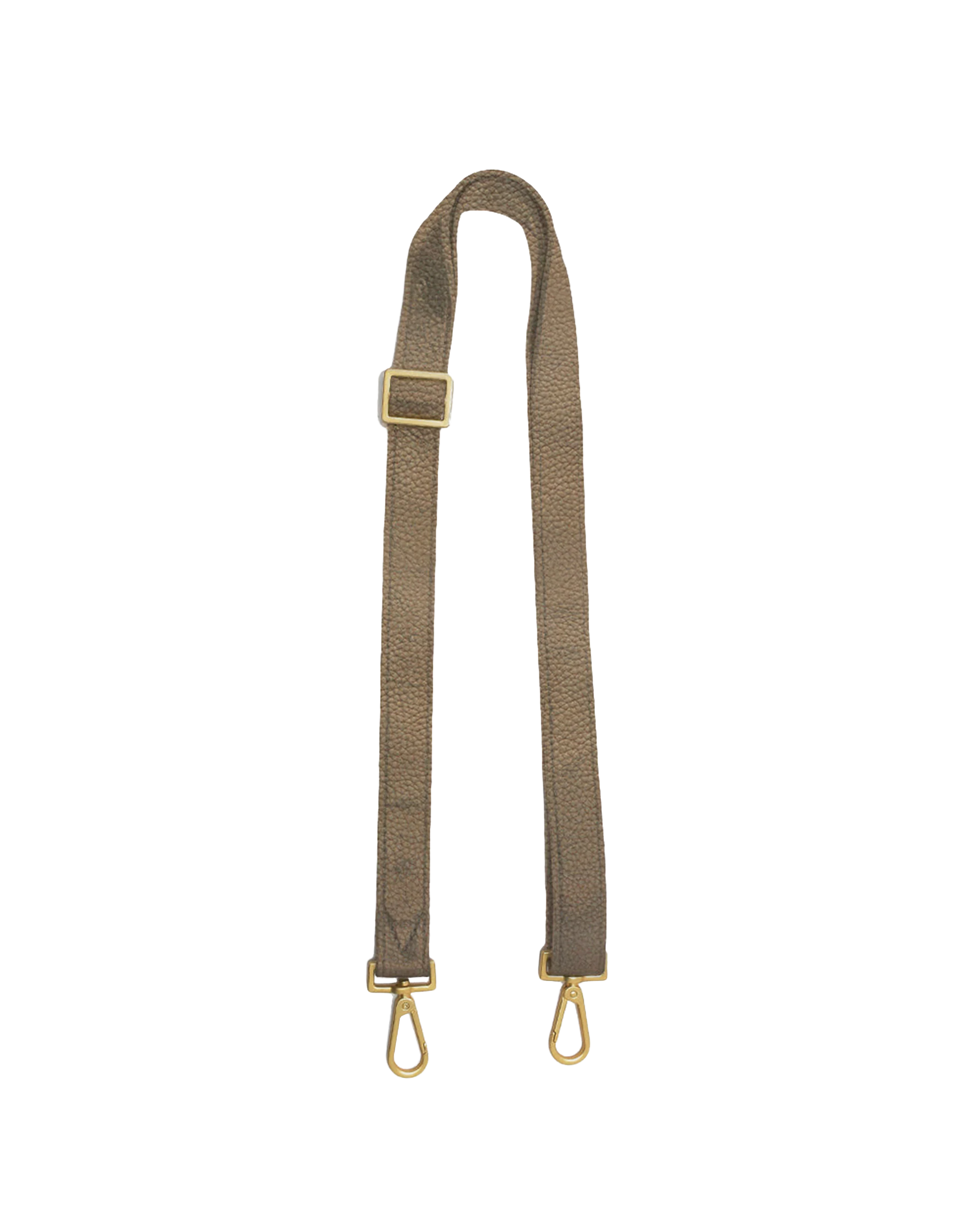 Slider Strap 1 Inch | Grey Natural/Brushed Gold