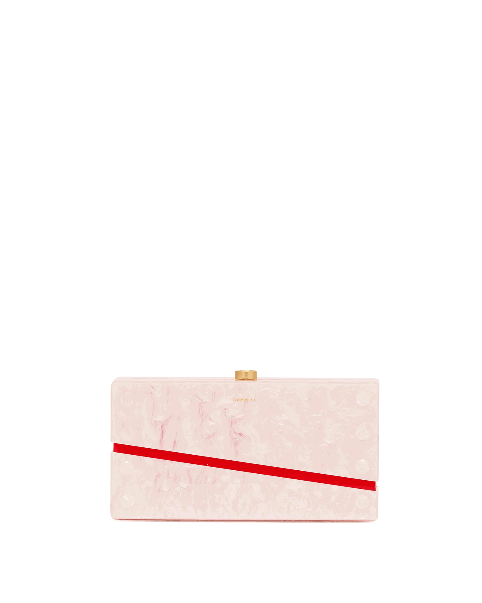 Soiree Clutch | Carrara Blush/Brushed Gold | Med - Image 9