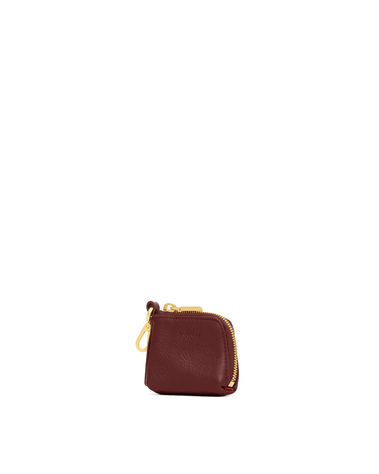 Syd Pouch | Cherrywood Pebble/Brushed Gold - Image 4