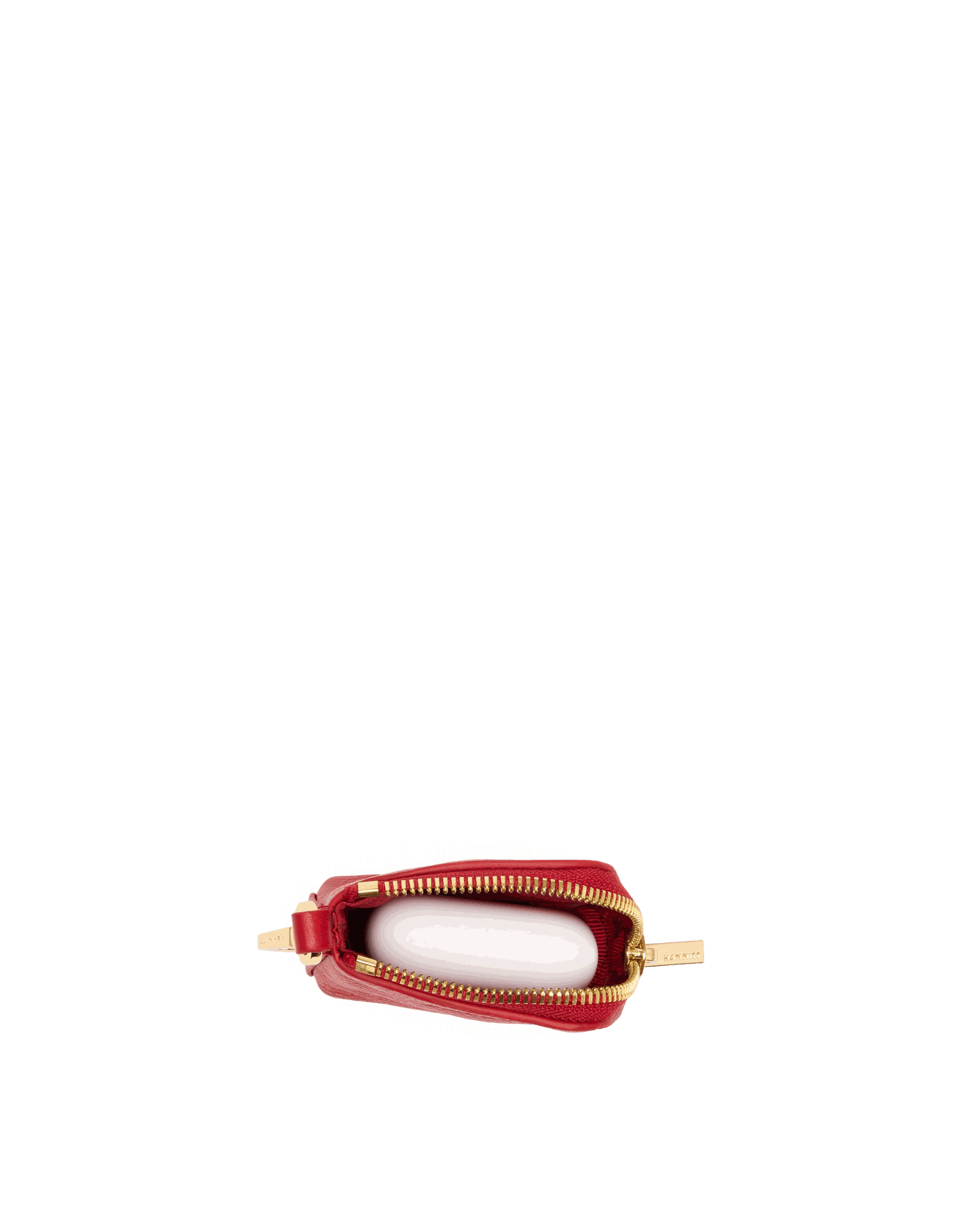 Syd Pouch | Chili Red/Gold - Image 3