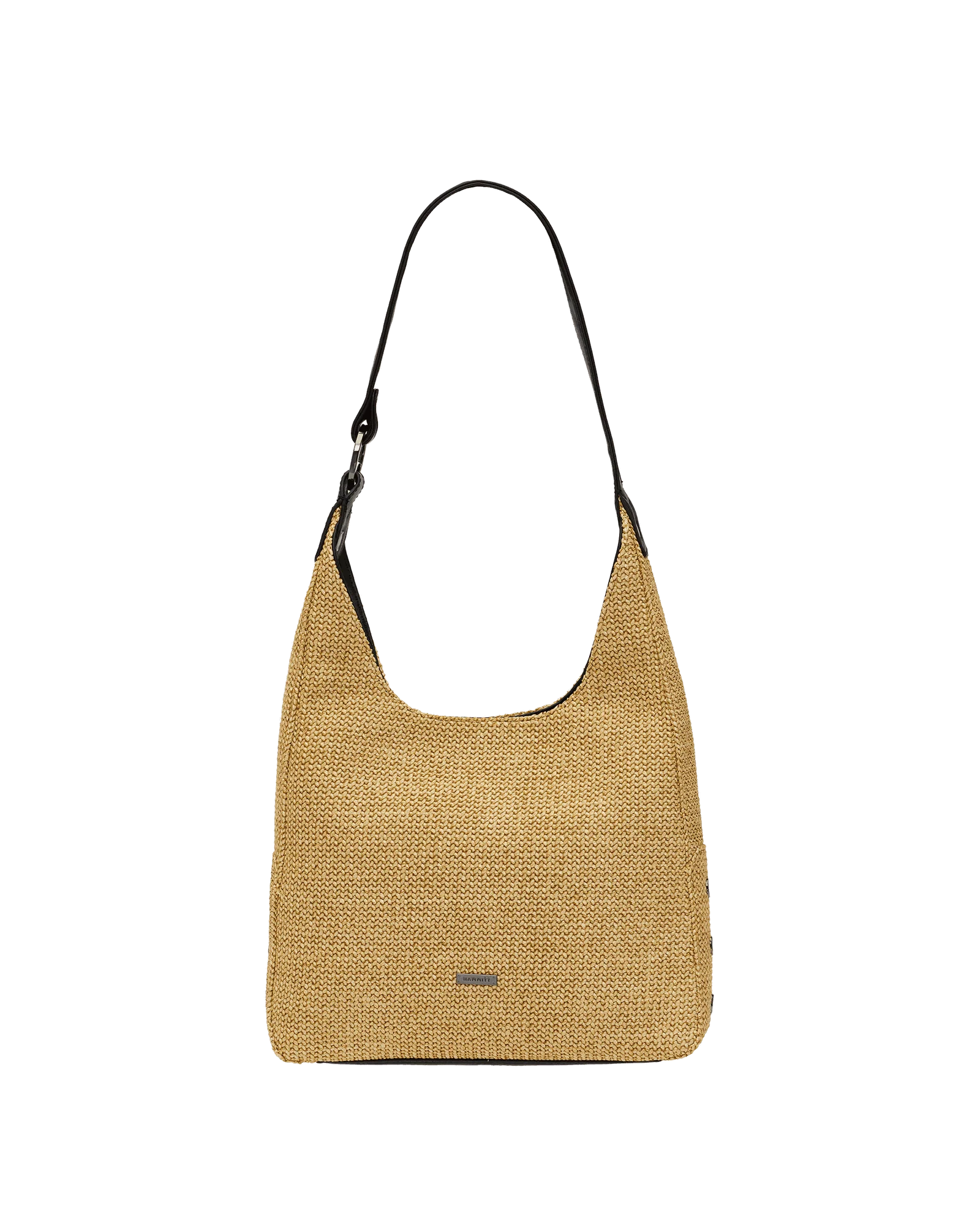 Tim | Noir Smooth Raffia/Gunmetal | Med - Image 7