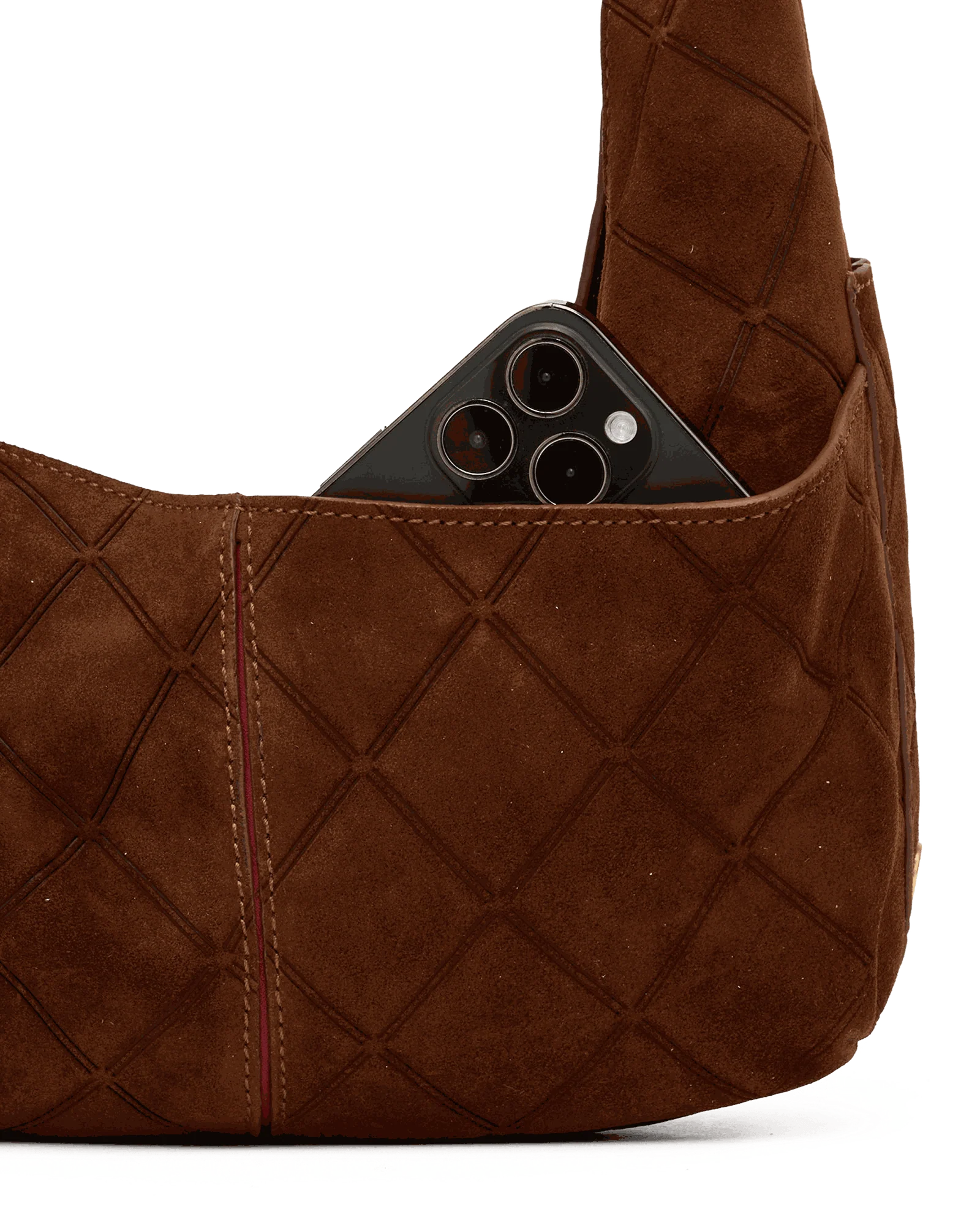 Tom Zip | Chocolate Diamond Suede/Antique Gold | Med - Image 7