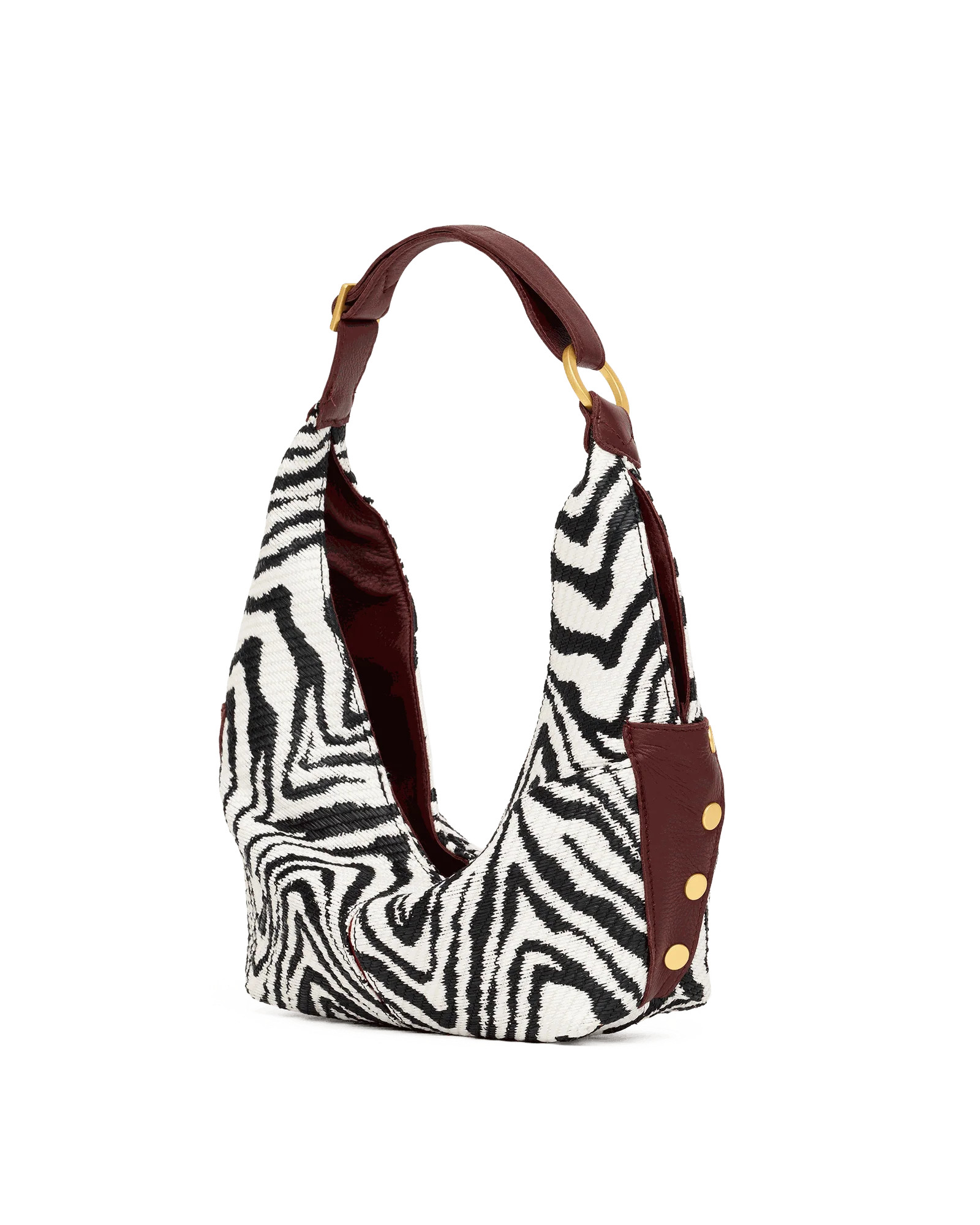 Tom Zip | Zebra/Brushed Gold | Med - Image 9