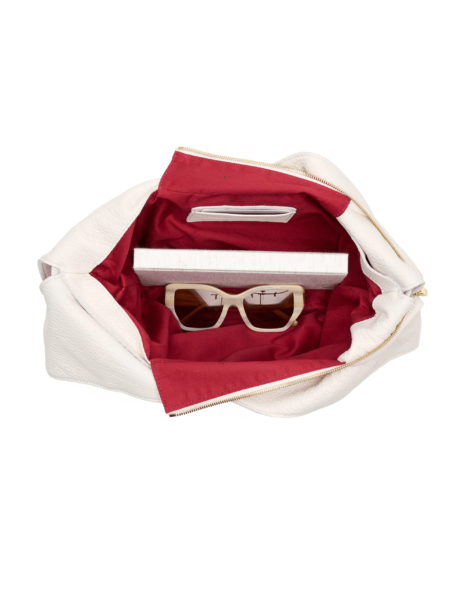 Tom Zip | Calla Lily White/Brushed Gold | Lrg - Image 2