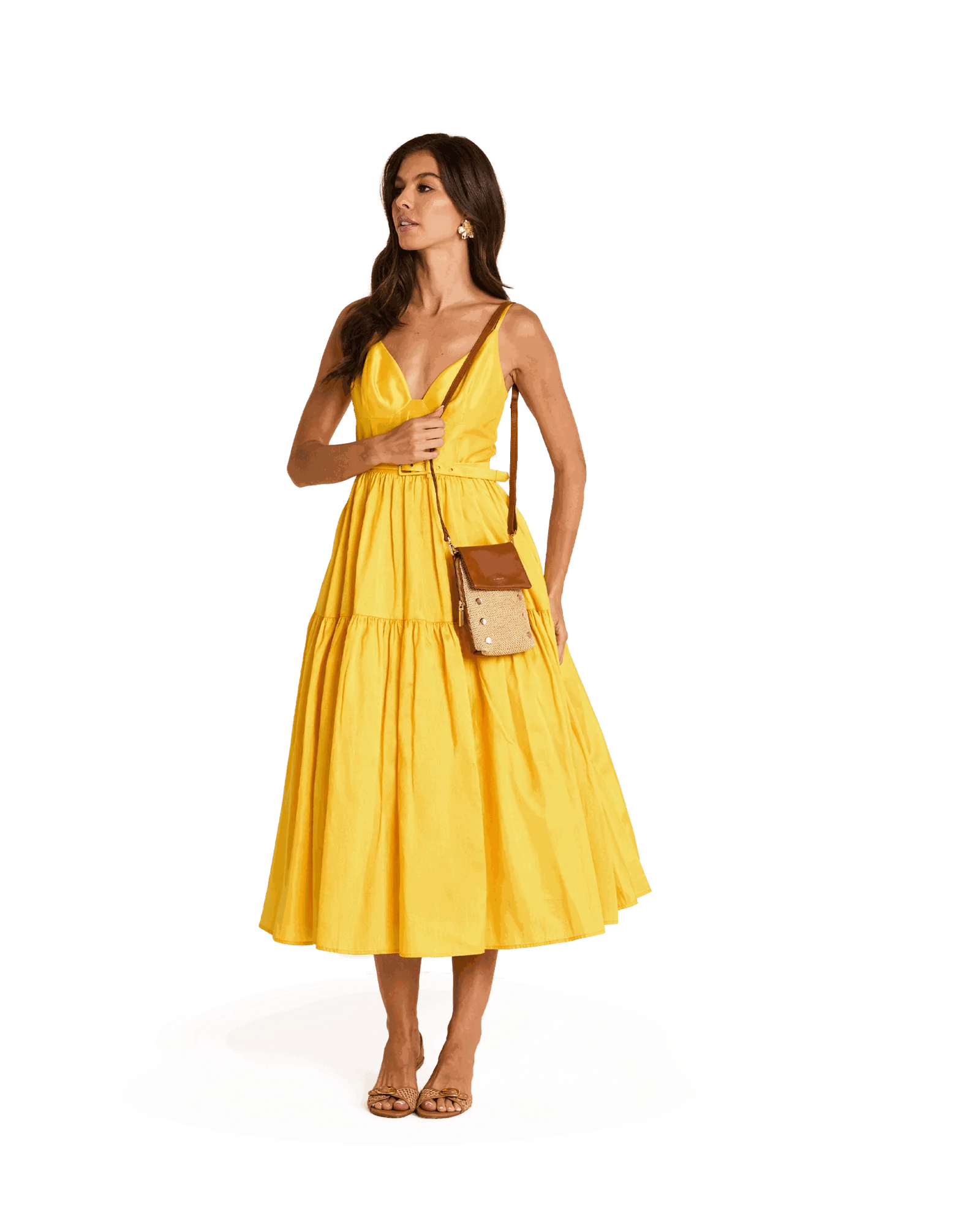 VIP Mobile | Cocoa Raffia/Gold - Image 4