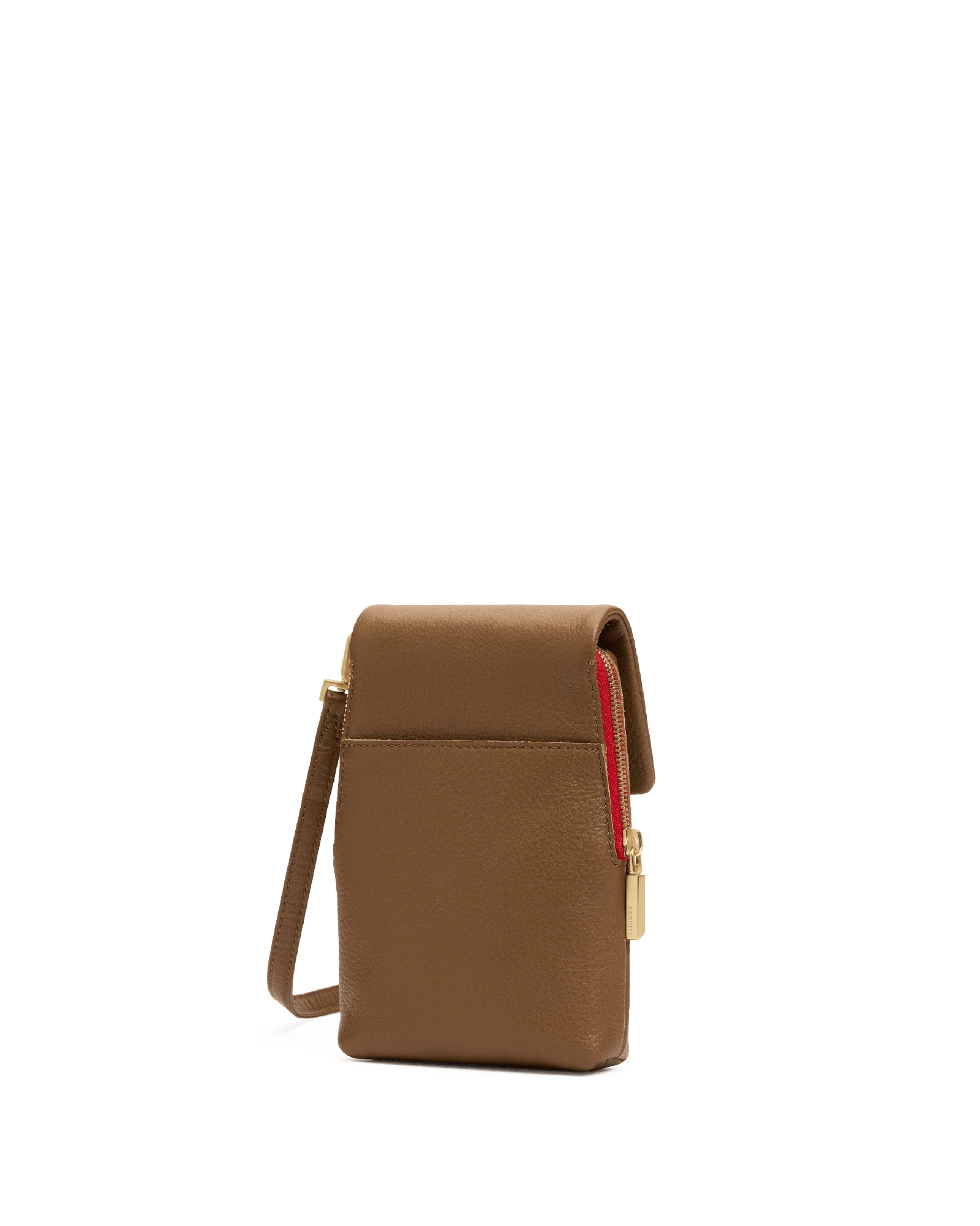 VIP Mobile | Mahogany Pebble/Brushed Gold Red Zip - Image 4