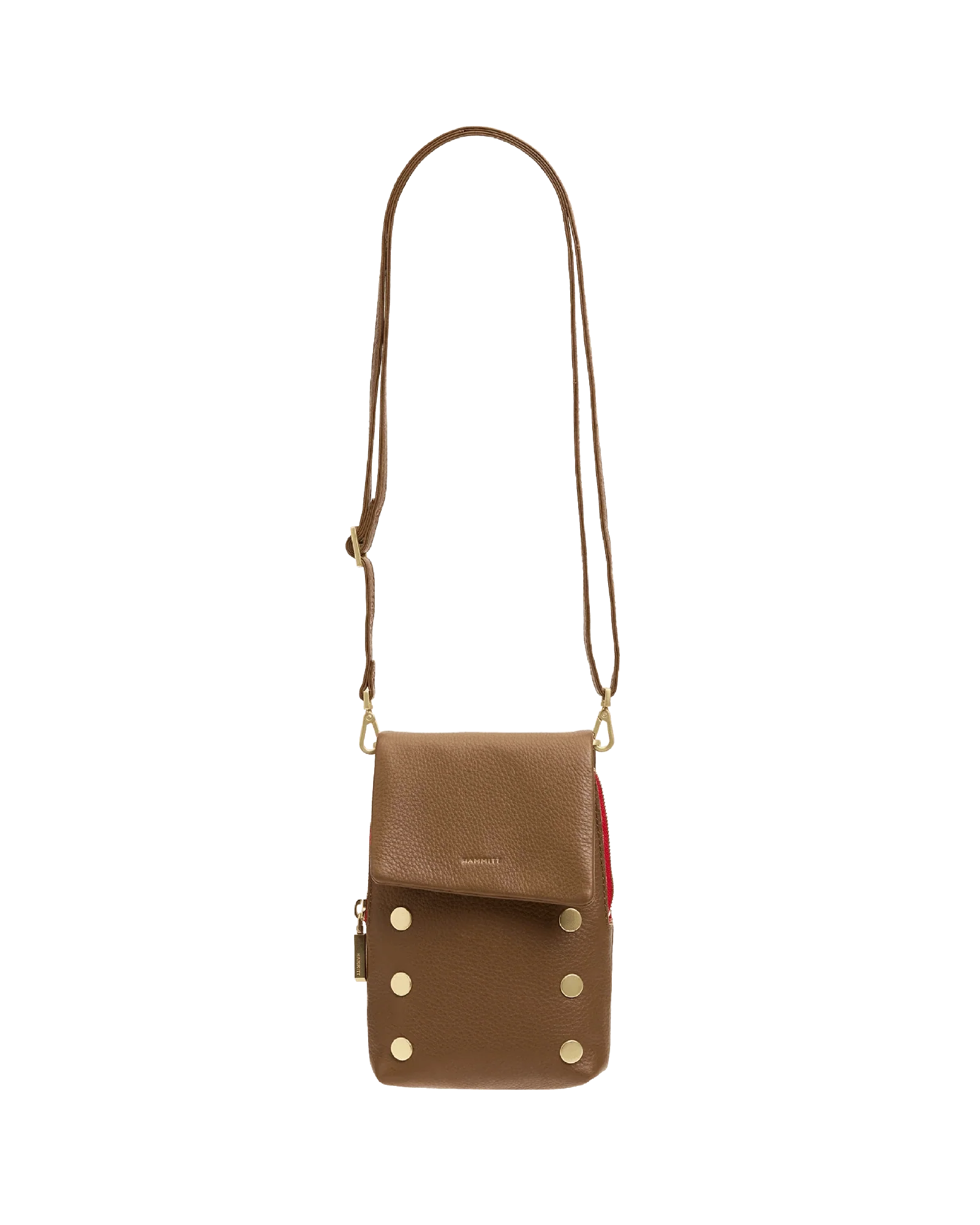VIP Mobile | Mahogany Pebble/Brushed Gold Red Zip - Image 7